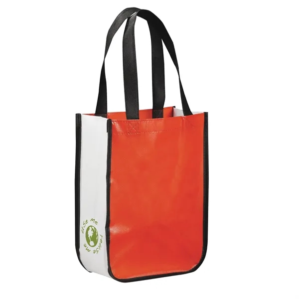 4.5" x 12" x 9" gloss laminated non-woven tote bag with... from ASI 66887 PCNA / Bullet