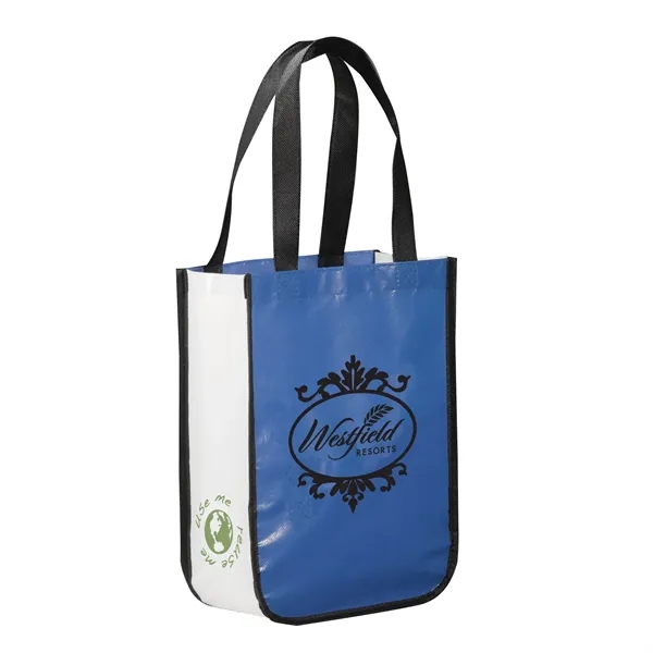 4.5" x 12" x 9" gloss laminated non-woven tote bag with... from ASI 66887 PCNA / Bullet