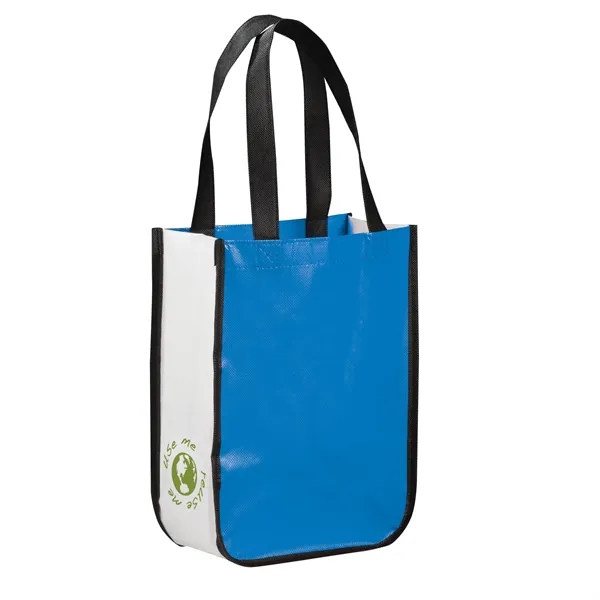 4.5" x 12" x 9" gloss laminated non-woven tote bag with... from ASI 66887 PCNA / Bullet