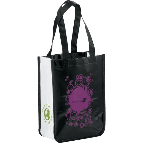 4.5" x 12" x 9" gloss laminated non-woven tote bag with... from ASI 66887 PCNA / Bullet