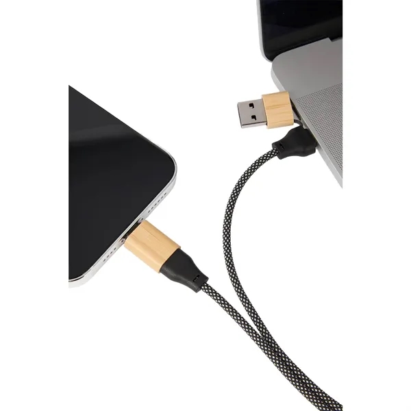 FSC® 100% Bamboo 5-in-1 100W Laptop Charging Cable... from ASI 66887 PCNA / Leeds