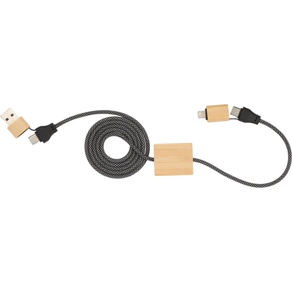 FSC® 100% Bamboo 5-in-1 100W Laptop Charging Cable... from ASI 66887 PCNA / Leeds