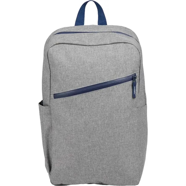 Angle Recycled 15" Laptop Backpack... from ASI 66887 PCNA / Leeds