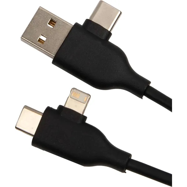 5-IN-1 Charging Cable with USB-A/C Hub... from ASI 66887 PCNA / Leeds
