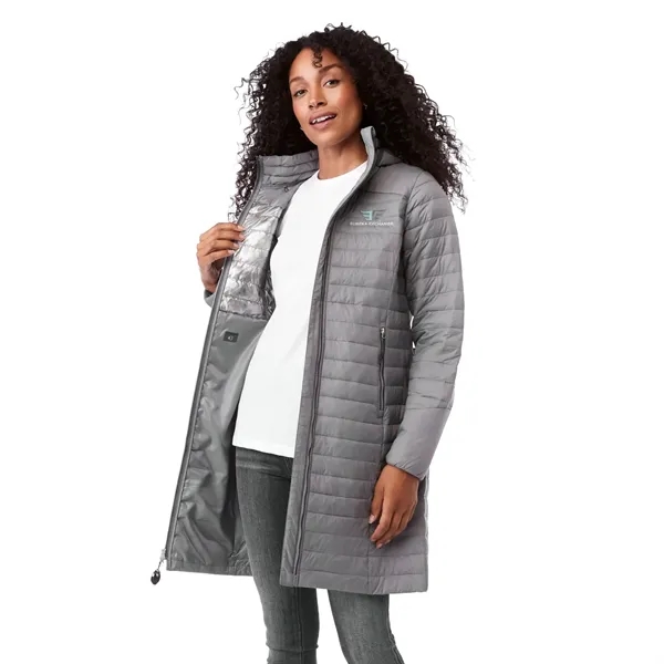 Women's SILVERTON Long Packable Insulated Jacket... from ASI 66887 PCNA / Trimark