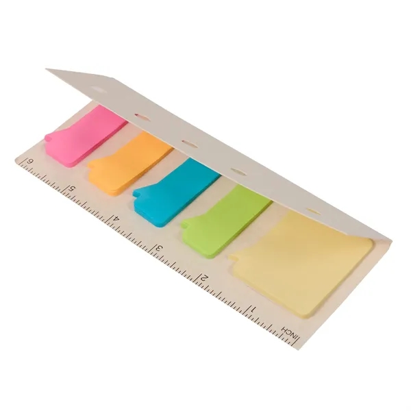 Recycled Milk Carton Sticky Notes & Ruler Pad... from ASI 66887 PCNA / Bullet