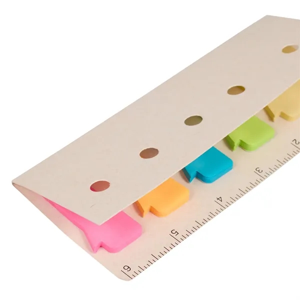 Recycled Milk Carton Sticky Notes & Ruler Pad... from ASI 66887 PCNA / Bullet