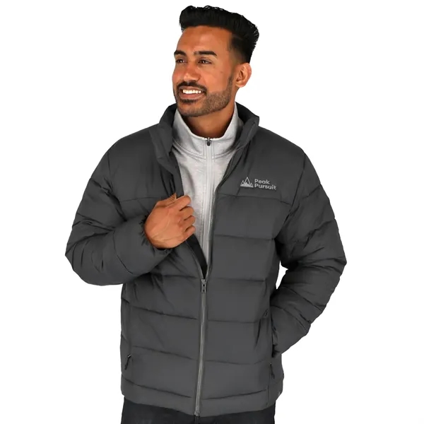 Men's insulated puffer coat with packagable design.... from ASI 66887 PCNA / Trimark