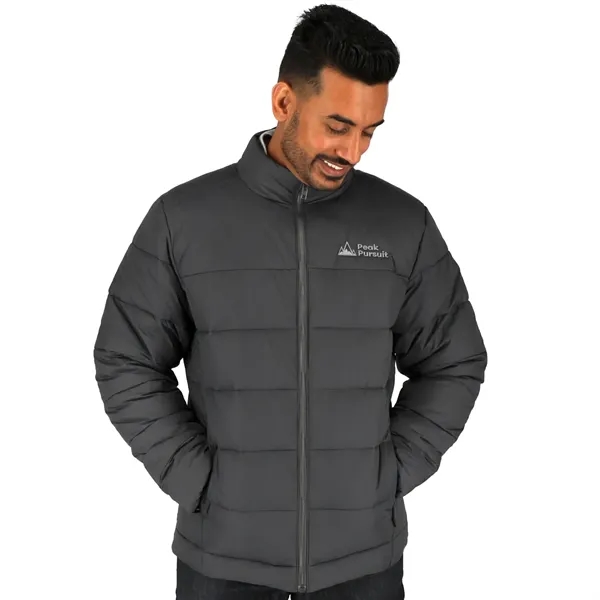 Men's insulated puffer coat with packagable design.... from ASI 66887 PCNA / Trimark