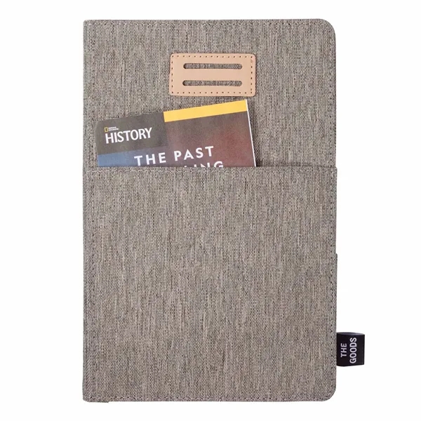 THE GOODS™ 5.5" x 8.5 Recycled Refillable Journal... from ASI 66887 PCNA / Bullet