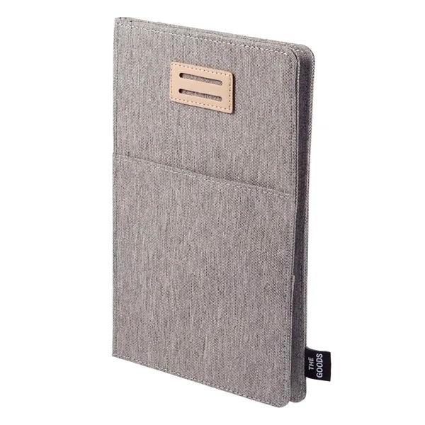 THE GOODS™ 5.5" x 8.5 Recycled Refillable Journal... from ASI 66887 PCNA / Bullet