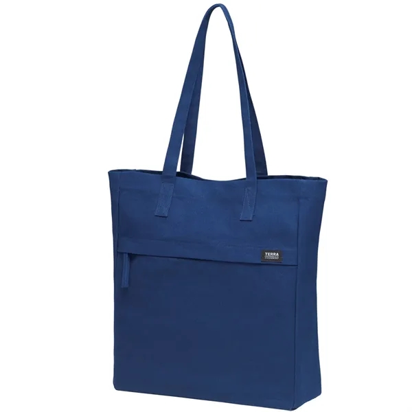 4" x 16" x 14" organic cotton tote bag.... from ASI 66887 PCNA / Leeds