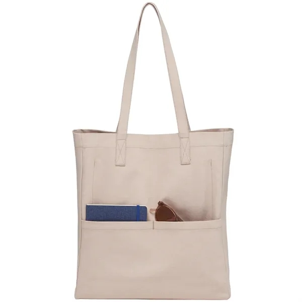 4" x 16" x 14" organic cotton tote bag.... from ASI 66887 PCNA / Leeds