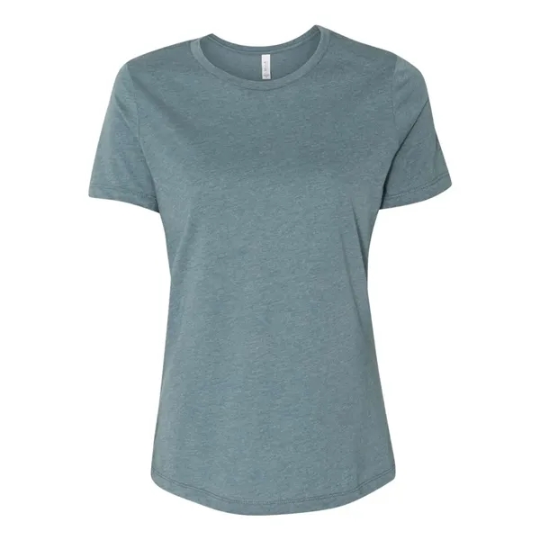 BELLA + CANVAS Women's Relaxed Fit Heather CVC Tee... from ASI 84358 S&S Activewear
