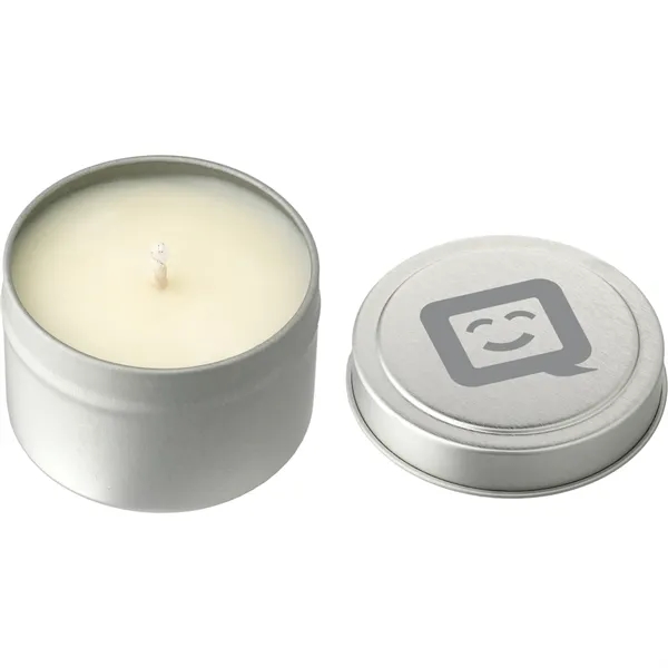 Calm Meadow 2.7oz Mini Tin Candle... from ASI 66887 PCNA / Bullet