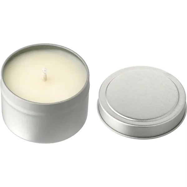 Calm Meadow 2.7oz Mini Tin Candle... from ASI 66887 PCNA / Bullet