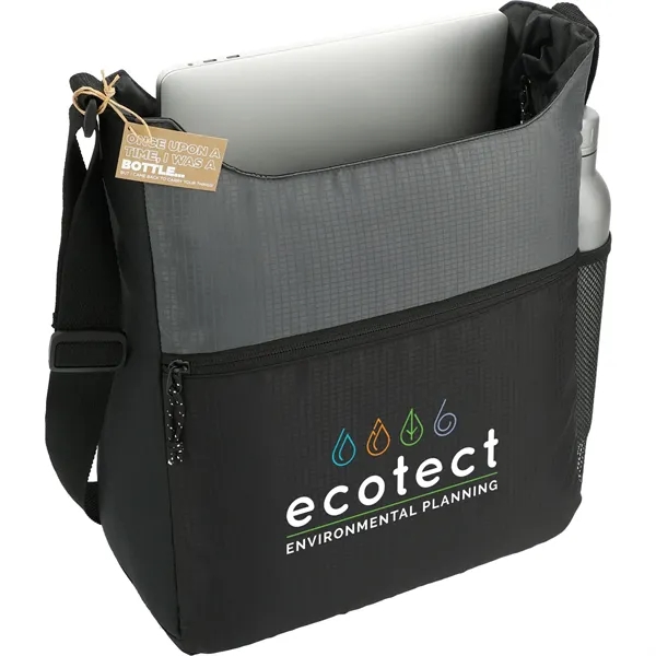 1.75" x 14.25" x 12.3" tote bag with a laptop sleeve... from ASI 66887 PCNA / Leeds