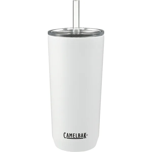 20 oz. double-wall stainless steel tumbler with lid and straw.... from ASI 66887 PCNA / Leeds