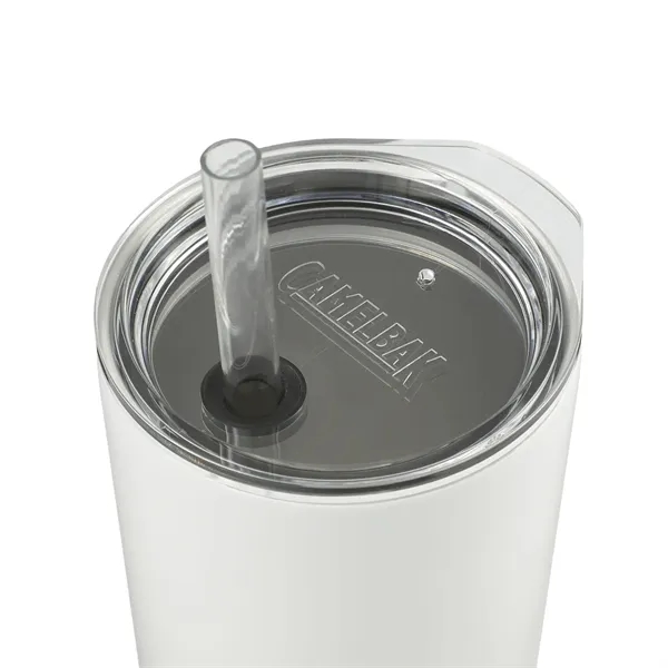 20 oz. double-wall stainless steel tumbler with lid and straw.... from ASI 66887 PCNA / Leeds