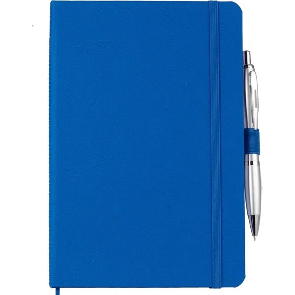 5.5" x 8.5" journal made from recycled ocean plastic with 96... from ASI 66887 PCNA / Leeds