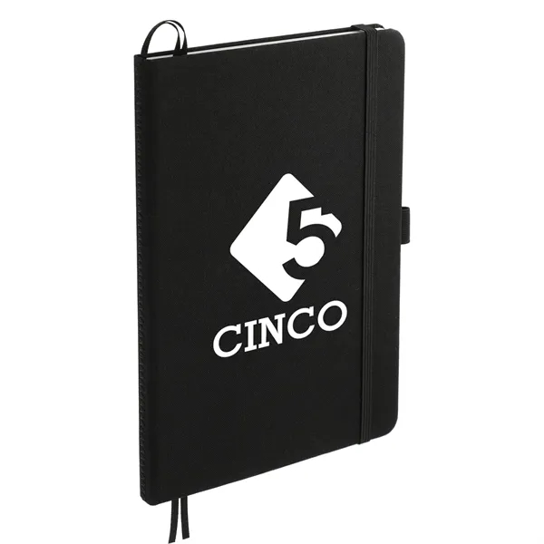 5.5" x 8.5" journal made from recycled ocean plastic with 96... from ASI 66887 PCNA / Leeds