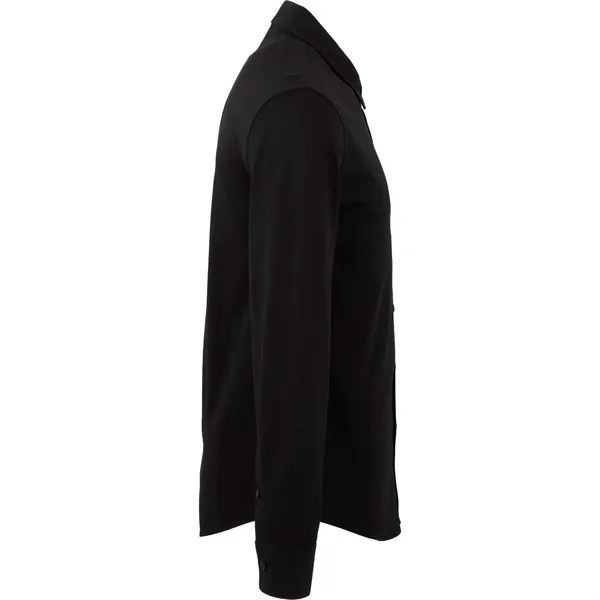 Long sleeve knit shirt for men made of cotton and recycled... from ASI 66887 PCNA / Trimark