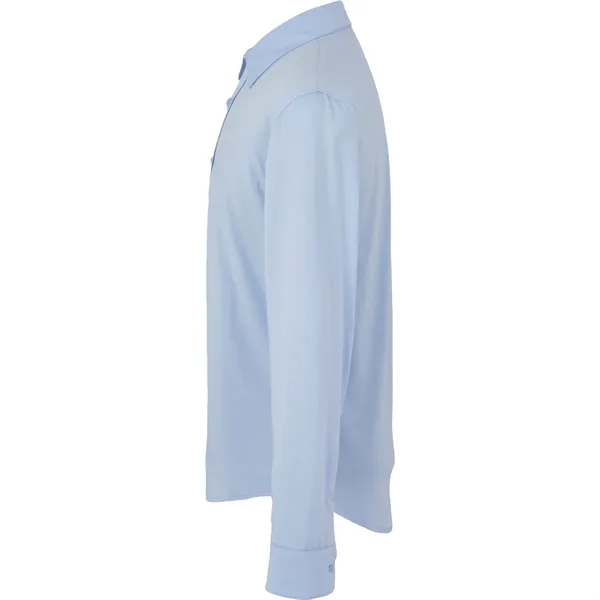 Long sleeve knit shirt for men made of cotton and recycled... from ASI 66887 PCNA / Trimark