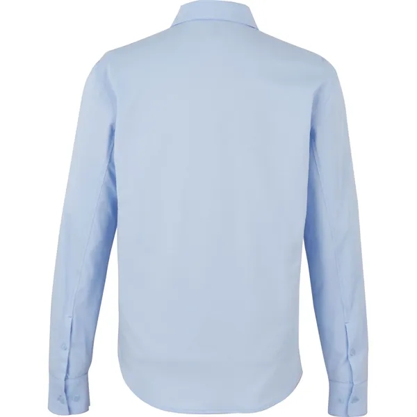 Long sleeve knit shirt for men made of cotton and recycled... from ASI 66887 PCNA / Trimark
