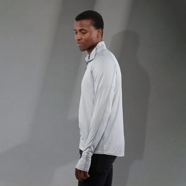 Men's quarter-zip with a moisture wicking, anti-microbial finish.... from ASI 66887 PCNA / Trimark