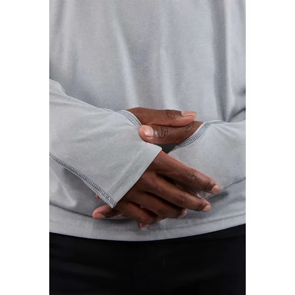 Men's quarter-zip with a moisture wicking, anti-microbial finish.... from ASI 66887 PCNA / Trimark