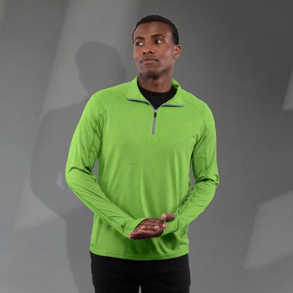 Men's quarter-zip with a moisture wicking, anti-microbial finish.... from ASI 66887 PCNA / Trimark