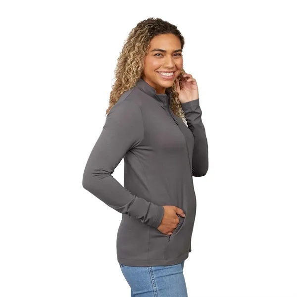 Full zippered jacket for women with antimicrobial, odor control, and UV... from ASI 66887 PCNA / Trimark