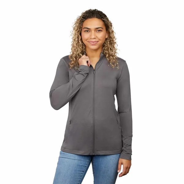 Full zippered jacket for women with antimicrobial, odor control, and UV... from ASI 66887 PCNA / Trimark