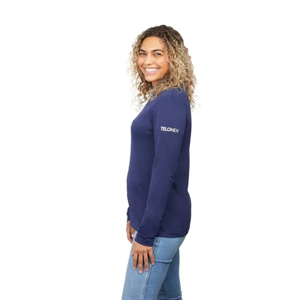 Full zippered jacket for women with antimicrobial, odor control, and UV... from ASI 66887 PCNA / Trimark
