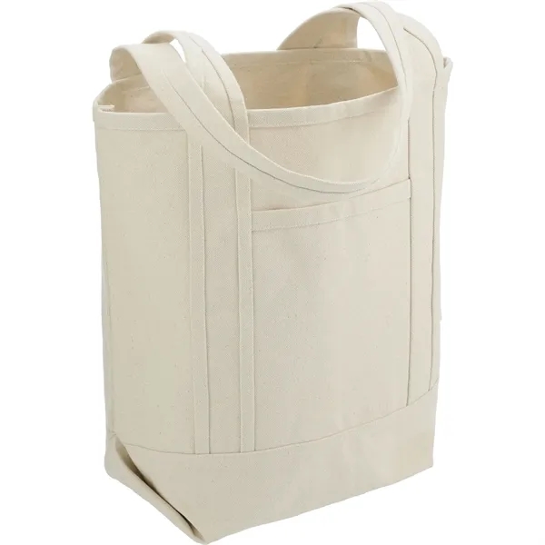 7" x 17" x 15" organic cotton tote bag with handles.... from ASI 66887 PCNA / Leeds