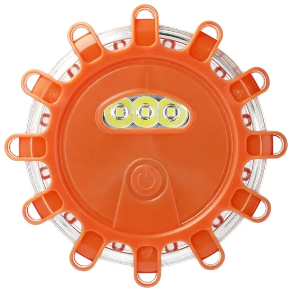 1.37" x 3.9" x 1.37" road flare with LED light modes... from ASI 66887 PCNA / Leeds