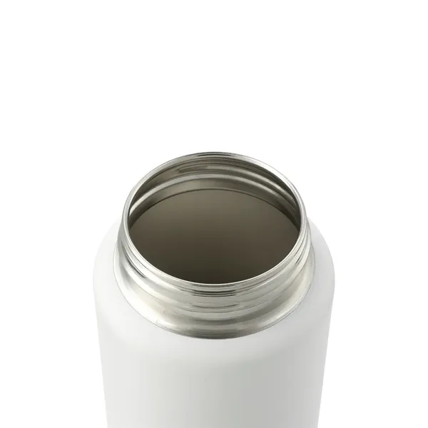 32 oz. single-wall stainless steel bottle with wide opening and screw-n... from ASI 66887 PCNA / Bullet