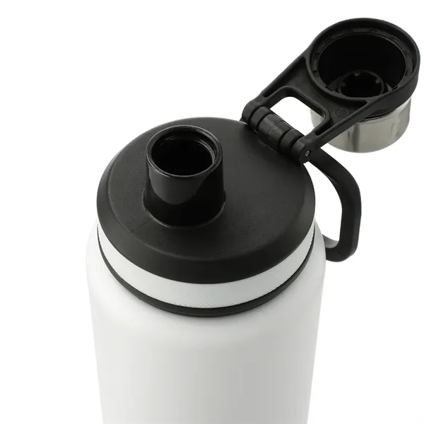 32 oz. single-wall stainless steel bottle with wide opening and screw-n... from ASI 66887 PCNA / Bullet