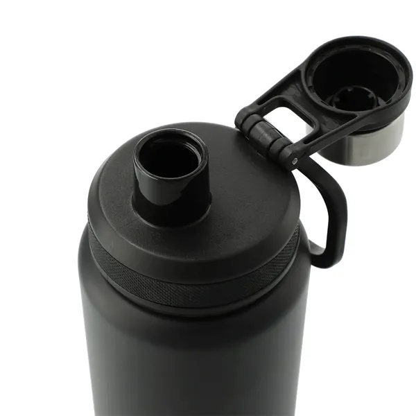 32 oz. single-wall stainless steel bottle with wide opening and screw-n... from ASI 66887 PCNA / Bullet