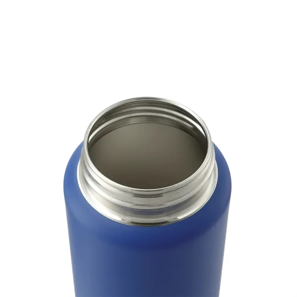 32 oz. single-wall stainless steel bottle with wide opening and screw-n... from ASI 66887 PCNA / Bullet