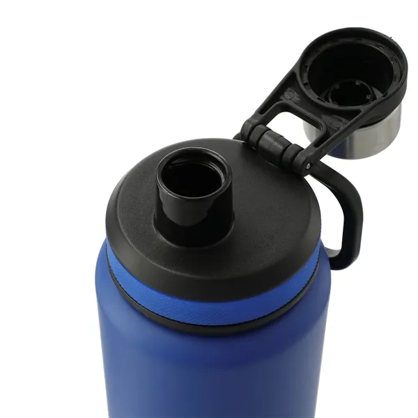 32 oz. single-wall stainless steel bottle with wide opening and screw-n... from ASI 66887 PCNA / Bullet