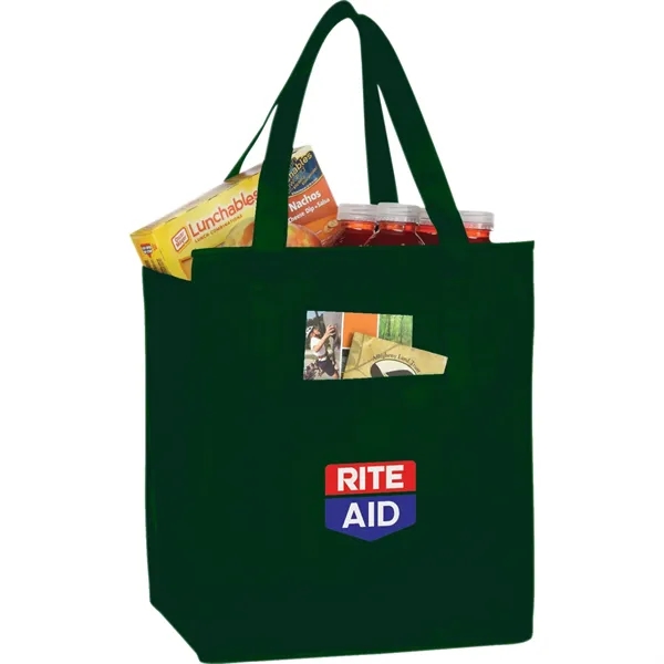9" x 15" x 13" non-woven, insulated tote bag with zippered... from ASI 66887 PCNA / Bullet
