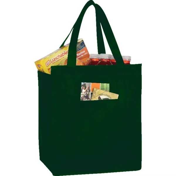 9" x 15" x 13" non-woven, insulated tote bag with zippered... from ASI 66887 PCNA / Bullet