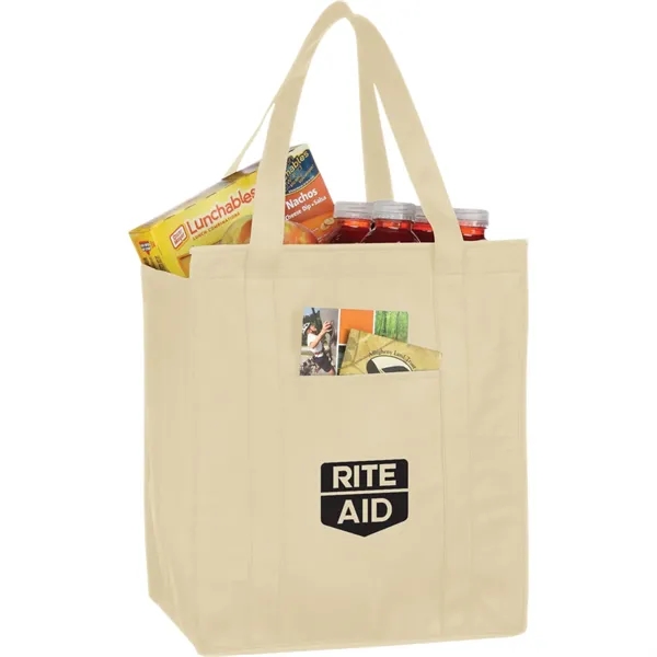 9" x 15" x 13" non-woven, insulated tote bag with zippered... from ASI 66887 PCNA / Bullet