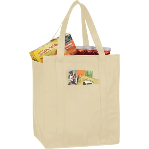 9" x 15" x 13" non-woven, insulated tote bag with zippered... from ASI 66887 PCNA / Bullet