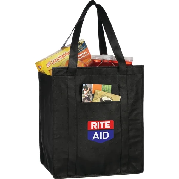 9" x 15" x 13" non-woven, insulated tote bag with zippered... from ASI 66887 PCNA / Bullet