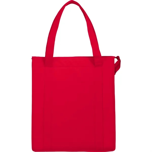 9" x 15" x 13" non-woven, insulated tote bag with zippered... from ASI 66887 PCNA / Bullet