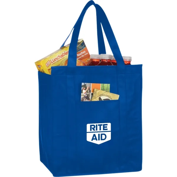 9" x 15" x 13" non-woven, insulated tote bag with zippered... from ASI 66887 PCNA / Bullet