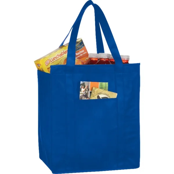 9" x 15" x 13" non-woven, insulated tote bag with zippered... from ASI 66887 PCNA / Bullet