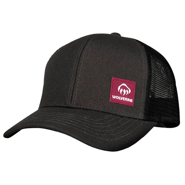 Cotton canvas trucker hat with 6 panel design and snapback closure.... from ASI 66887 PCNA / Trimark